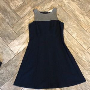 LOFT Navy Blue Dress